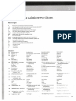 Wortschatzliste A1 - Intertaal