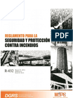 Reg Seguridad y Protección Contra Incendios PDF