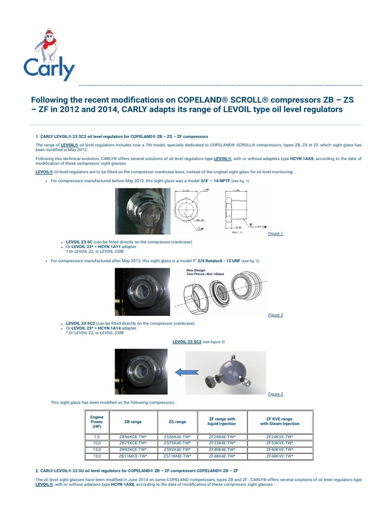 Oil Level Regulator LEVOIL Carly The International Expert in
