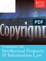 KCL DPSL Intellectual Property and Information Law LLM A5 Leaflet No Bleed1
