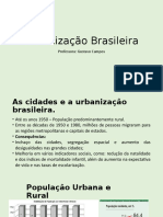 Urbanizacao Brasileira