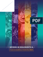 2019 Informe Especial Seguimiento Al Plan de Desarrollo Municipal