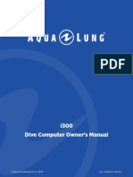 Dive Computer Owner's Manual I300: © Aqua Lung International, Inc. (2015) Doc. 12-7823-r07 (1/27/16)