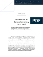 Behavioral and emotional disturbance Español  Sroufe, A. (2005) .The development of the person