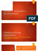 Clasificacion de Organismos