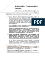 Informe Gestion