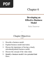 Developing An Effective Business Model: Saira Sanawar