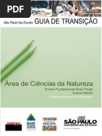 Guia de Transição - Ciências Da Natureza - 1º Bimestre