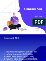 Embriologi Dan Organogenesis