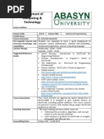 Advance Programming Coursework