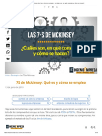 7S de Mckinsey - Qué Es y Cómo Se Emplea - ¿Cuáles Son, en Qué Consisten y Cómo Se Hacen