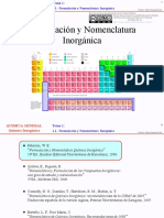 1.1.4 (1) - Formulación y Nomenclatura Inorgánica