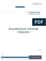 Arquitectura Intranet Cikautxo