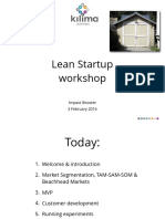 Lean Startup Training