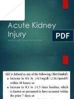 Acute Kidney Injury: Ahmad Fariz Malvi Zamzam Zein