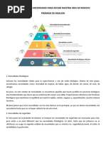 Pirámide de Maslow
