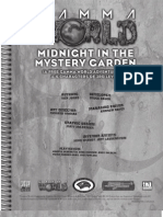 D20 Modern - Gamma World - Midnight in The Mistery Garden