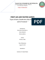 First Aid and Water Safety: "Types of Burns, Classification, Misconception and Its Treatment "