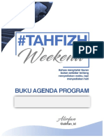 Buku Agenda Program - Tahfizhweekend Any Batch