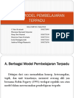 Model-Model Pembelajaran Terpadu