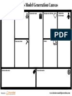 Business Model Canvas Generation