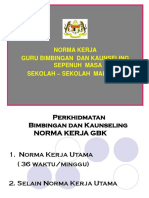 Norma Kerja GBK 1