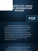 Sorsogon City Legal Office Information System