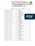 Daftar Piket PPDB