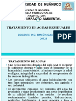 Tratamiento de Aguas Residuales