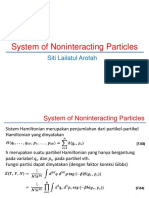 System of Noninteracting Particles Edit