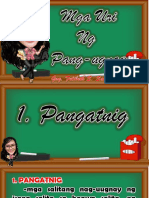 Mga Uri NG Pang-Ugnay