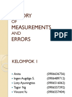 Theory of Measurement