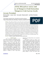 Avicennia Marina of Mangrove Fruit Extraction Serrata Forsskal)