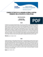 Desarrollo de Proyectos en La Ingeniería Electrónica