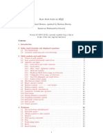 Short Math Guide Fro LaTeX