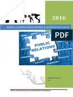 Administrasi Humas Dan Keprotokolan