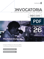 Convocatoria IPN