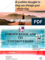 Formocresol and Its Controversies