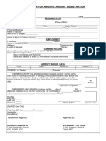 Airsoft/Airgun Registration Application