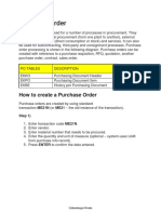 Purchase Order & Types