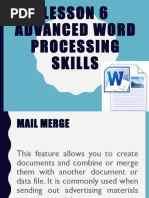 Mail Merge