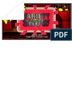 VAriety Show Ticket