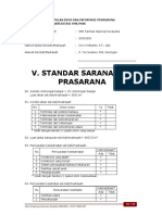 Instrumen Standar Sarana Dan Prasarana