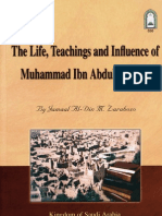 The Life, Teaching & Influence of Muahmmad Ibn Abdul Wahab (R.A)