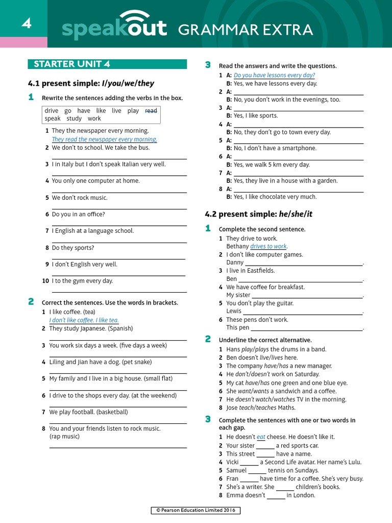 speakout-grammar-extra-starter-unit-4-pdf