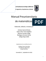 Manual Preuniversitario Matematicas FIAD