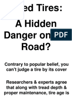 Aged Tires: A Hidden Danger On The Road?
