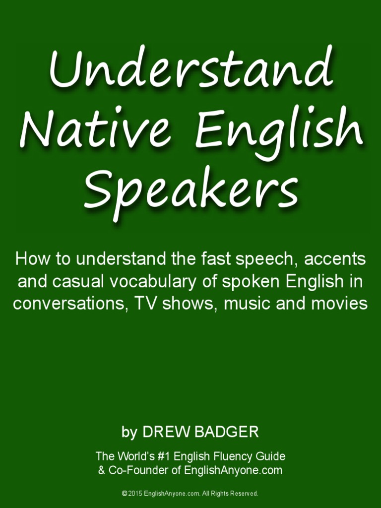 Guide 6 Understand Native English Speakers Pdf Pdf Accent