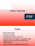 India's Major Festivals: Diwali, Holi and More