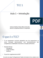 TCC 1 - Aula Introdutória